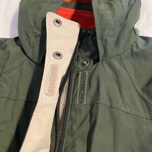 L.L. Bean The Weather Channel Jacket - Size M, Outer Shell with Fleece Jacket.